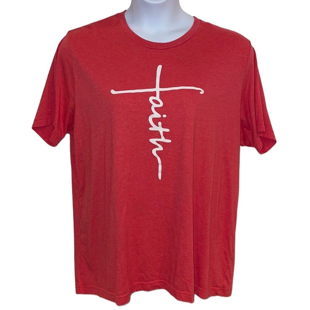 Faith/Biblical graphic tshirt Size 2XL
